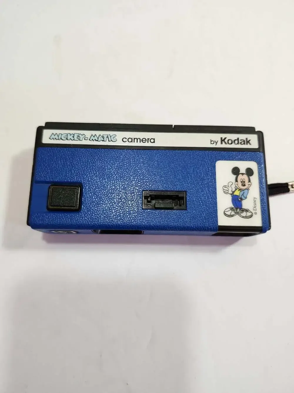 Mickey-Matic Camera by Kodak Blue Vintage 110 Film Camera Disney Mickey Mouse